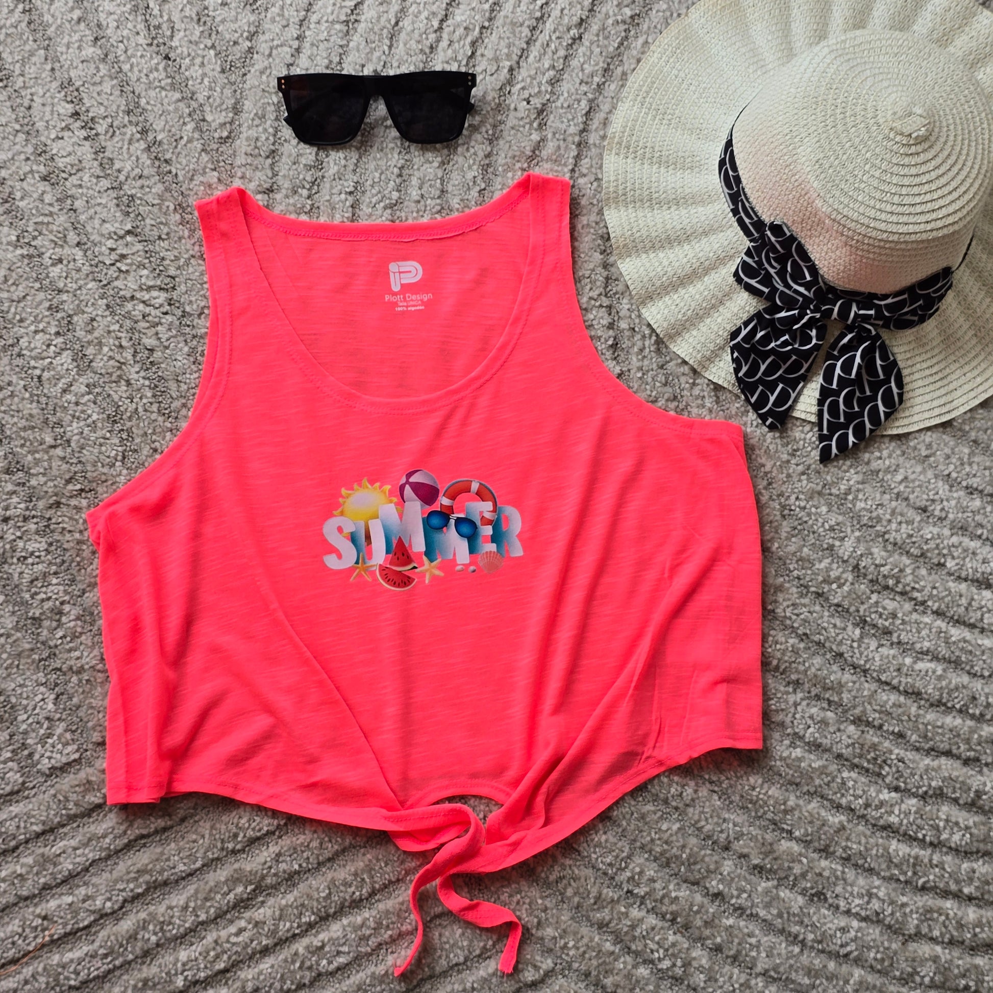Camiseta Playera Fucsia Summer