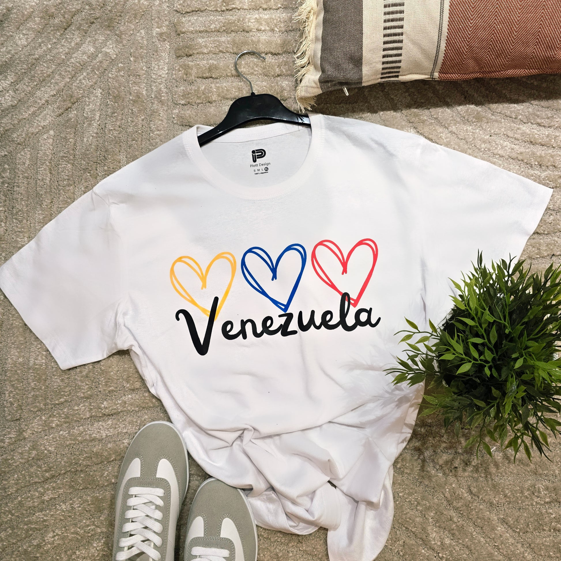 Camiseta de Corazones Venezuela