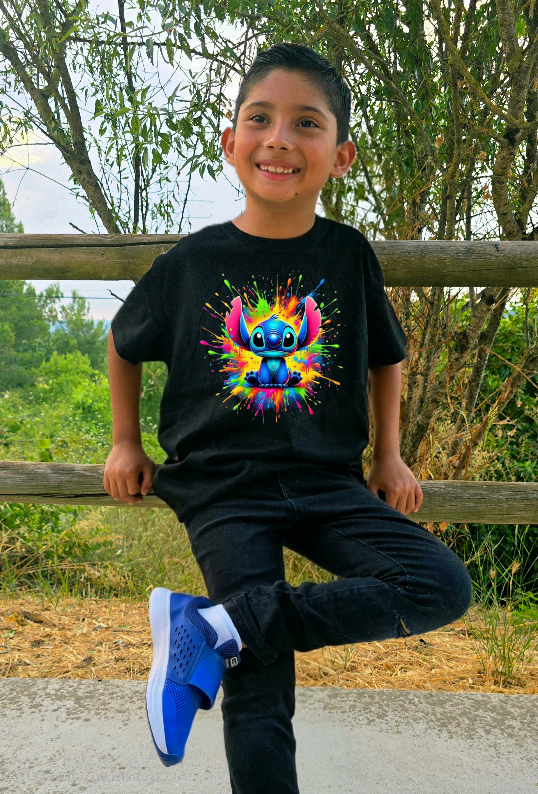 Camiseta Stitch