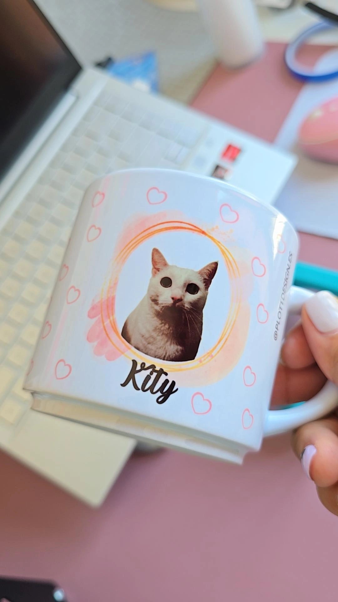 Taza nombre de Gato