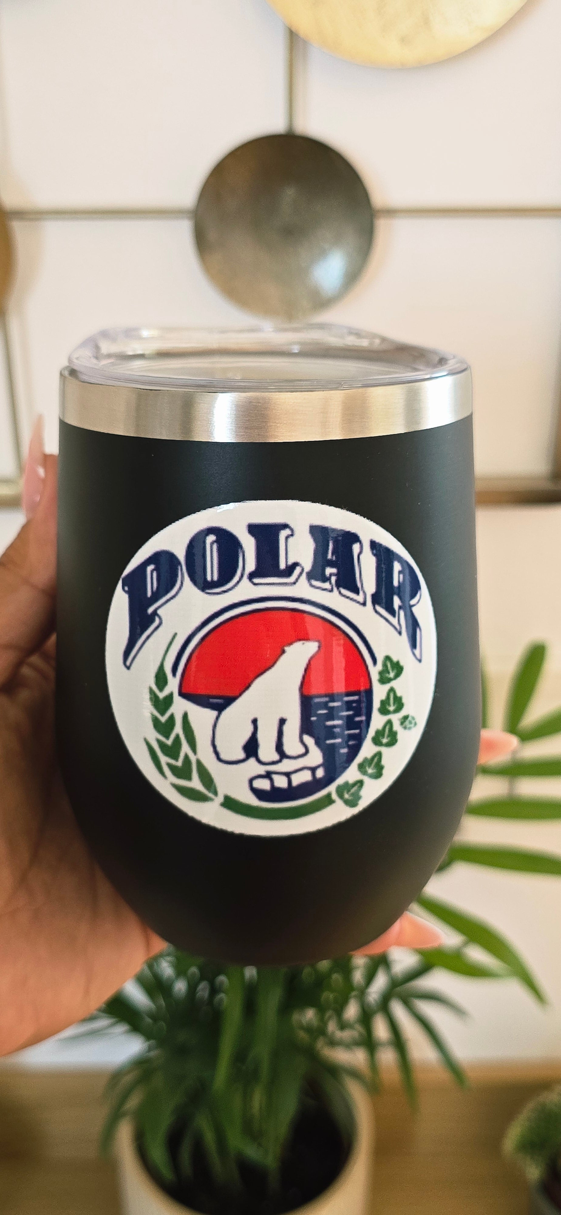 Vaso Negro Térmico Polar