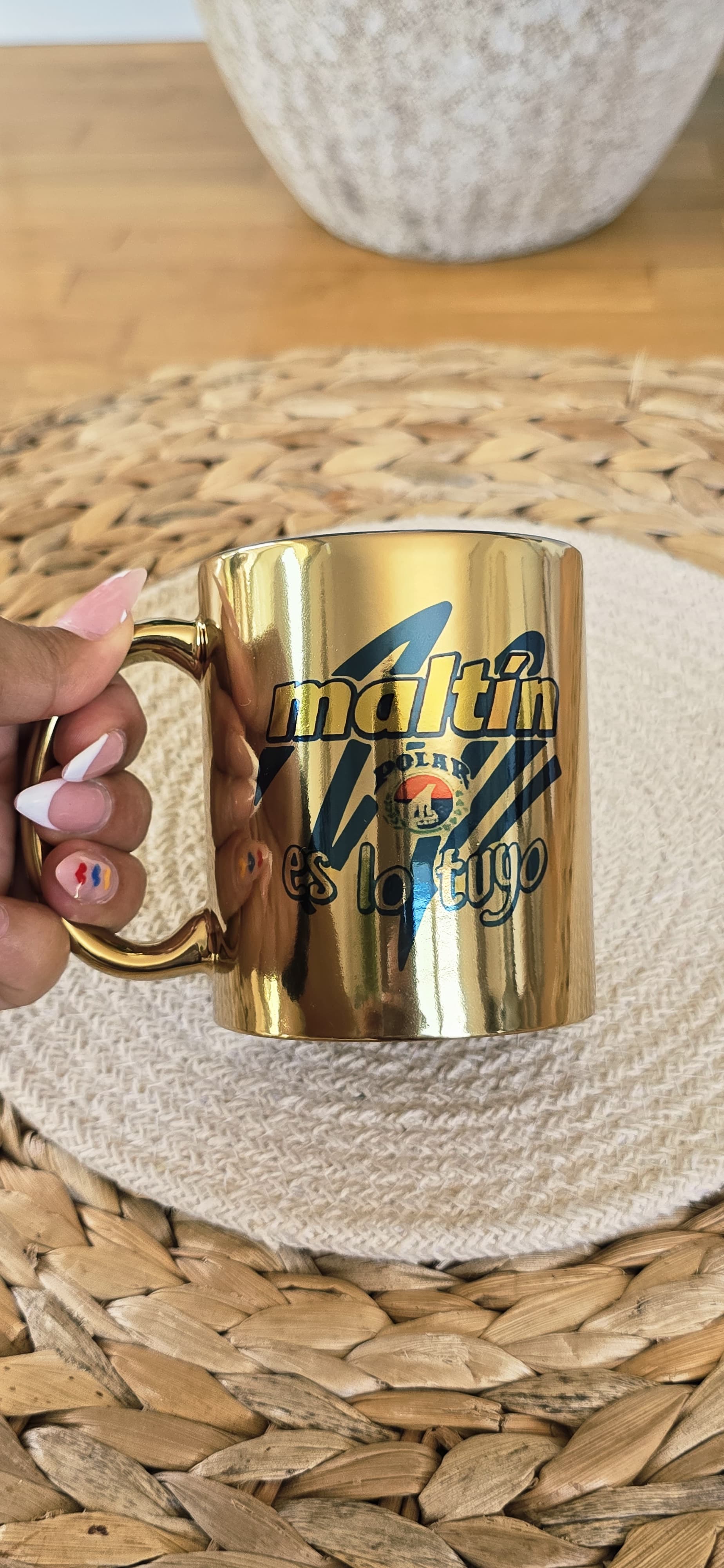 Tazas Metalizadas